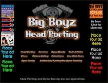 Tablet Screenshot of bigboyzheadporting.com